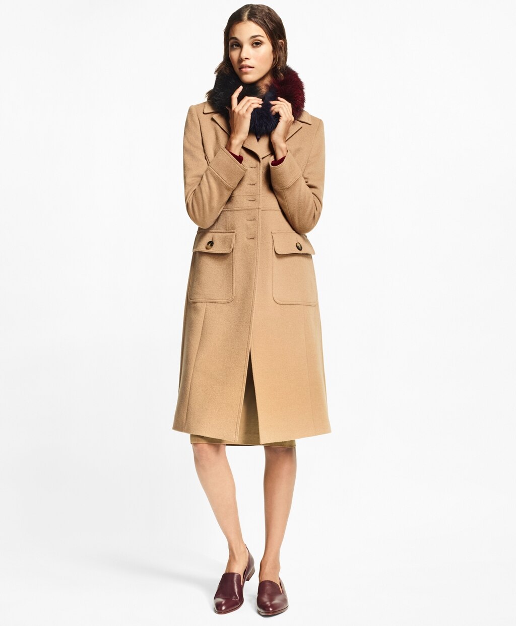 Camel Hair Polo Coat