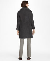 Shearling Cocoon Coat