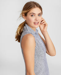 Striped Linen Shirt Dress