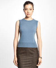 Sleeveless Cashmere Shell