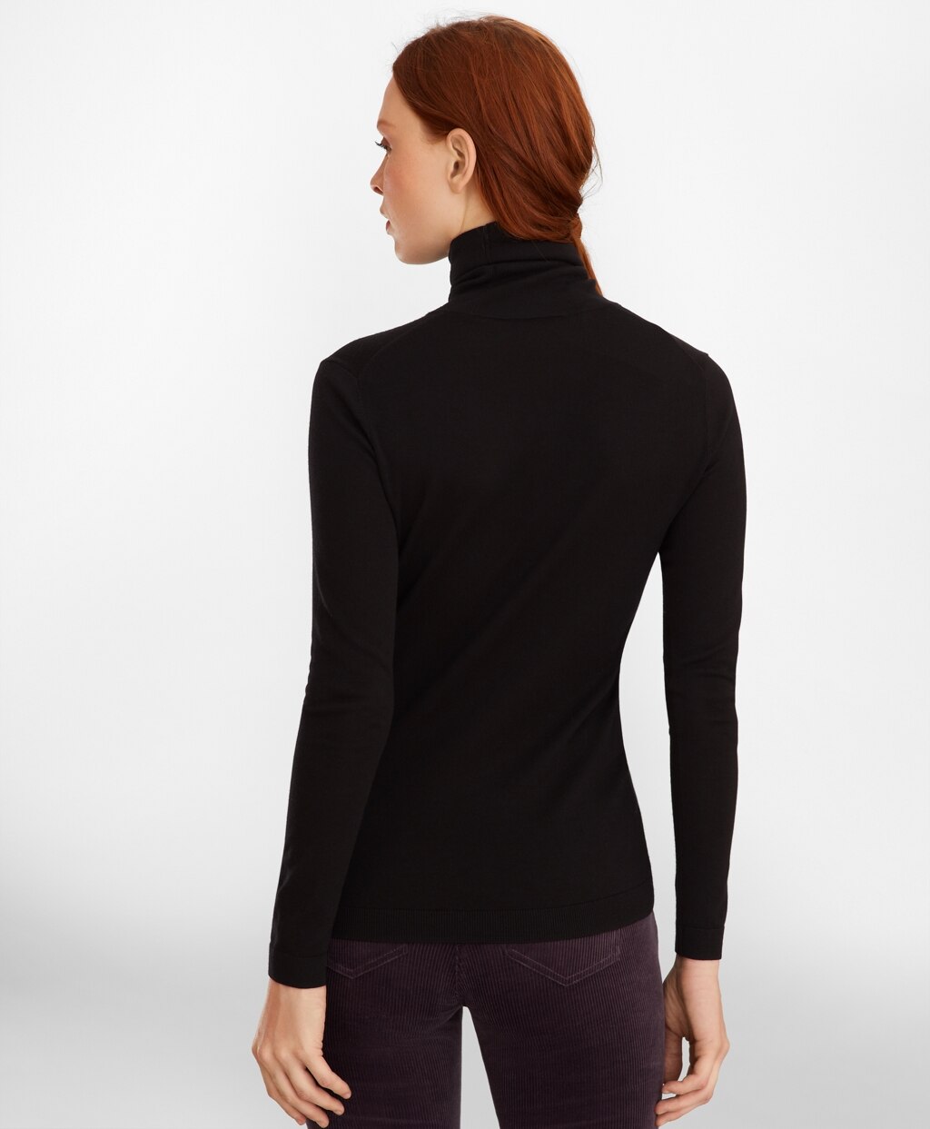 Merino Wool Turtleneck Sweater