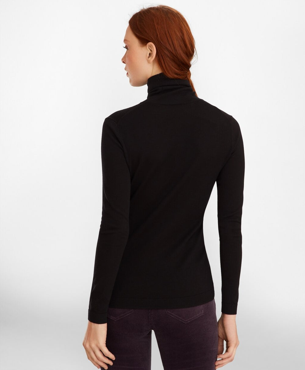 Merino Wool Turtleneck Sweater