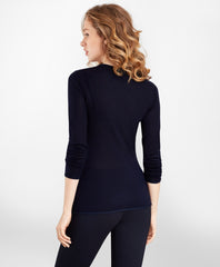 Floral Silk-Cashmere Sweater