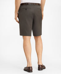 Big & Tall Flat Front Stretch Advantage Chino Shorts