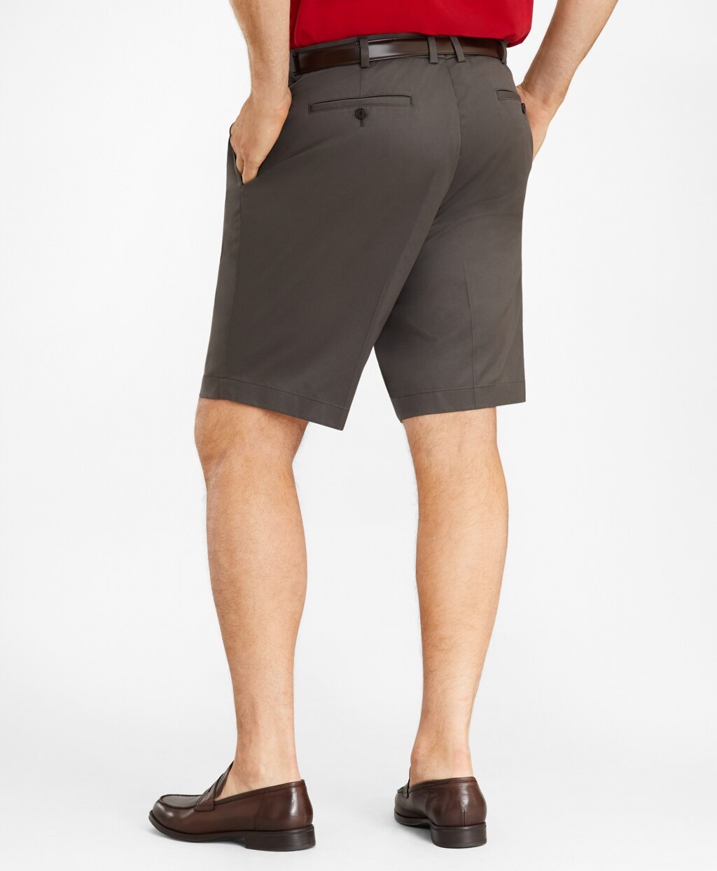 Big & Tall Pleat Front Stretch Advantage Chino Shorts