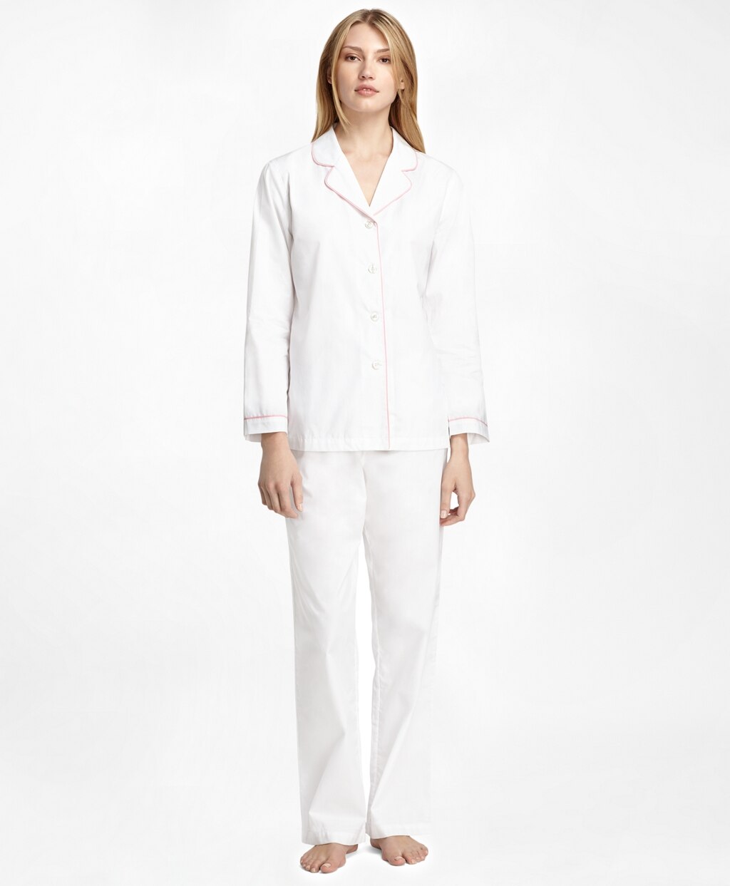 Cotton Long-Sleeve Pajama Set