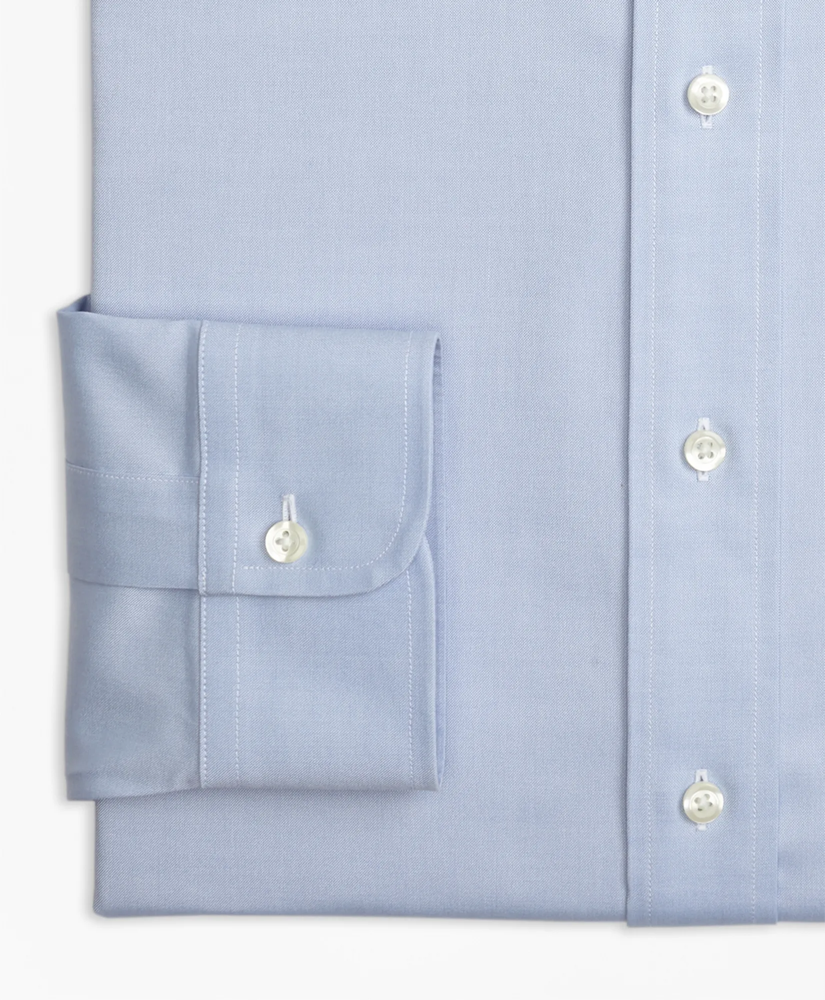 Non-Iron Pinpoint Spread Collar Big & Tall Stretch Dress Shirt