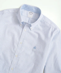 Bengal Stripe Sport Shirt Stretch Non-Iron Oxford Button-Down Collar