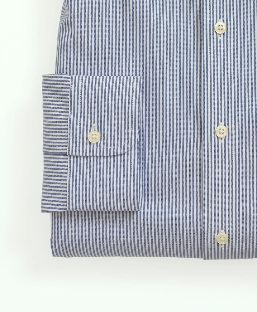 Candy Stripe Dress Shirt Stretch Supima® Cotton Non-Iron Pinpoint Oxford Button-Down Collar