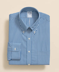 Candy Stripe Dress Shirt Pure Supima® Cotton Regular-Finish Polo Button Down Collar