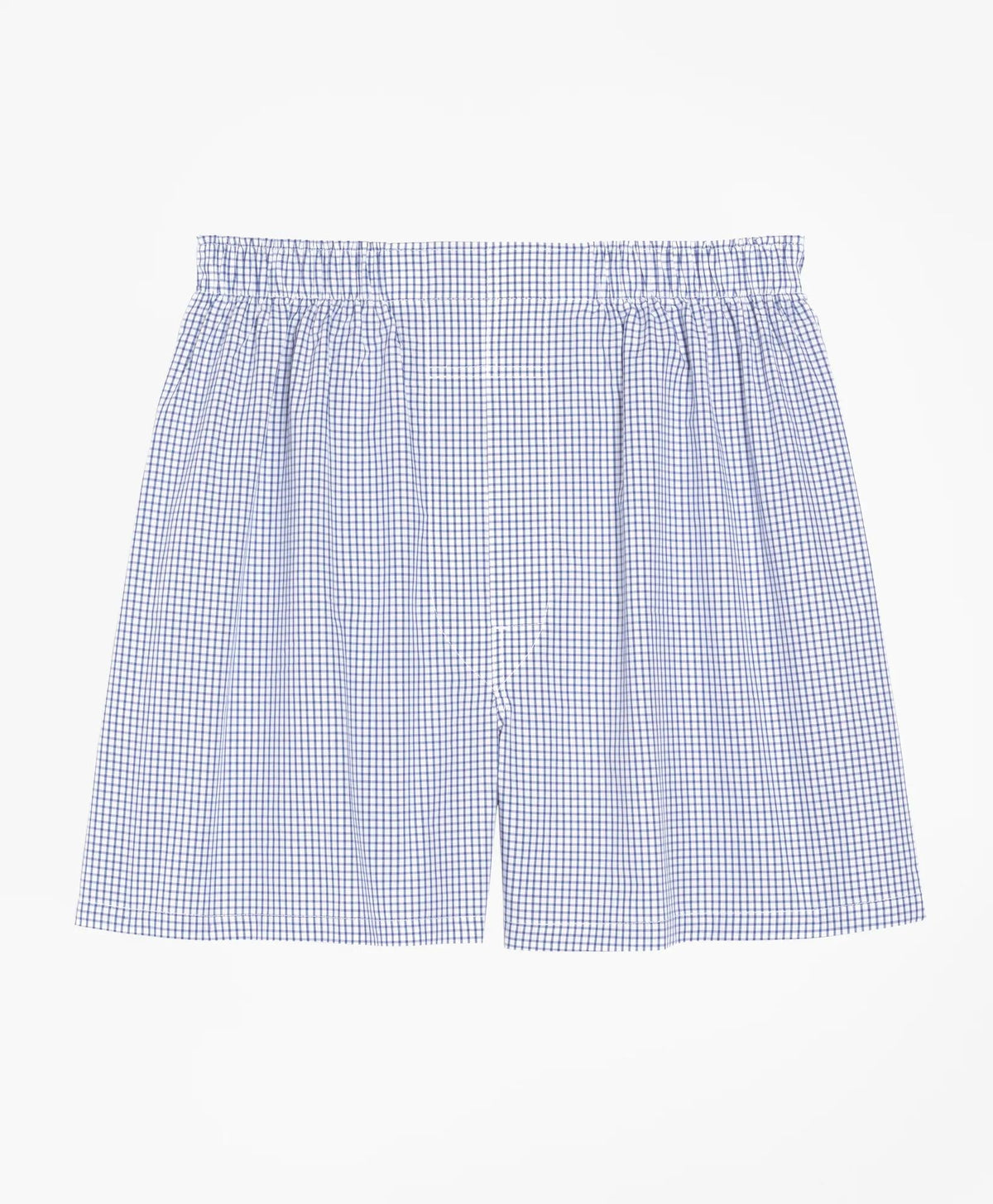 Cotton Broadcloth Small Check Boxers