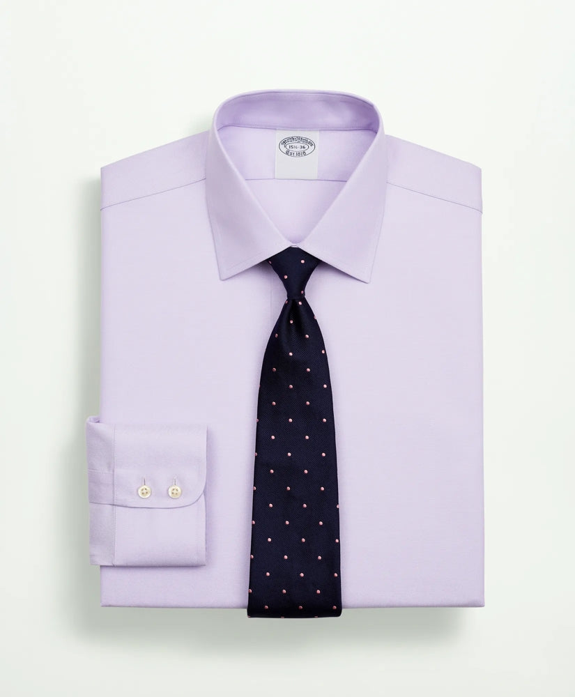 Stretch Supima® Cotton Non-Iron Twill Ainsley Collar Dress Shirt
