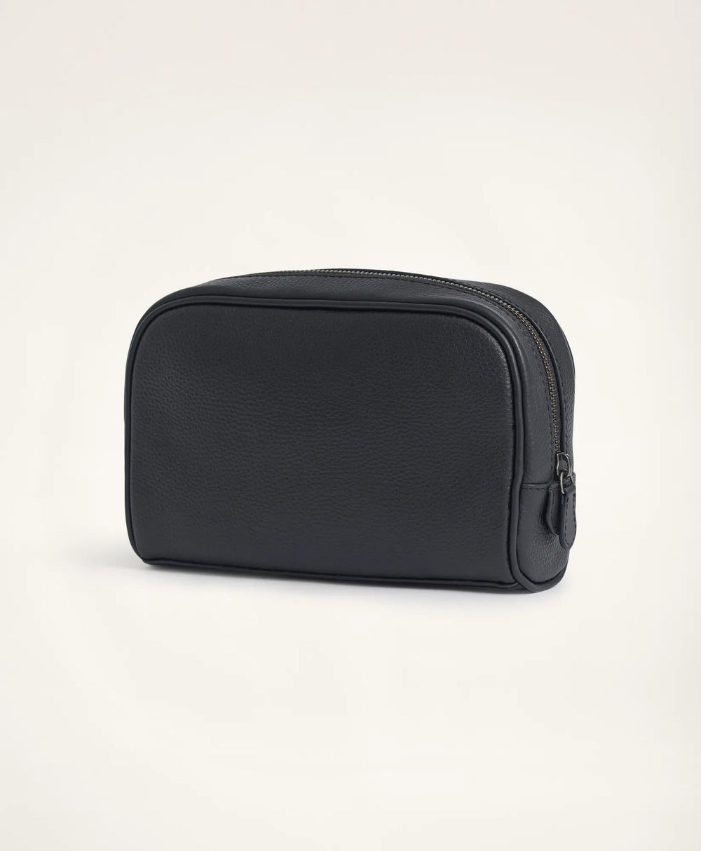 Pebbled Leather Dopp Kit