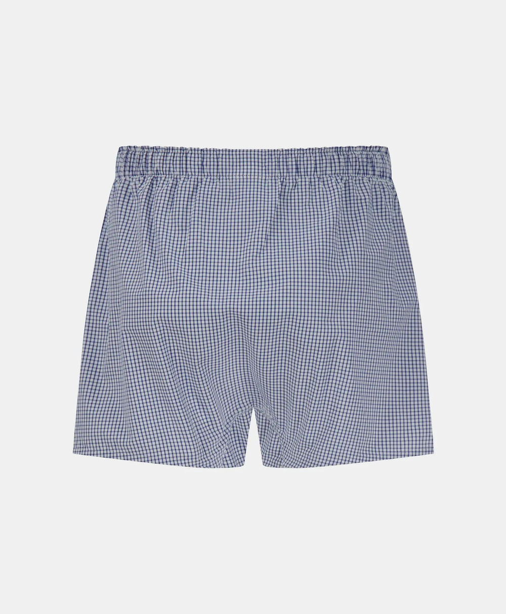 Slim Fit Cotton Broadcloth Check Boxers