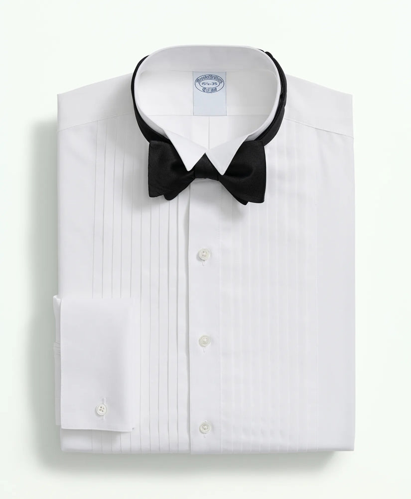 Tuxedo Shirt Stretch Supima® Cotton Broadcloth Wing Collar