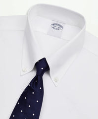 Stretch Supima® Cotton Non-Iron Twill Button-Down Collar Dress Shirt