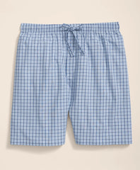 Cotton Broadcloth Gingham Short Pajamas