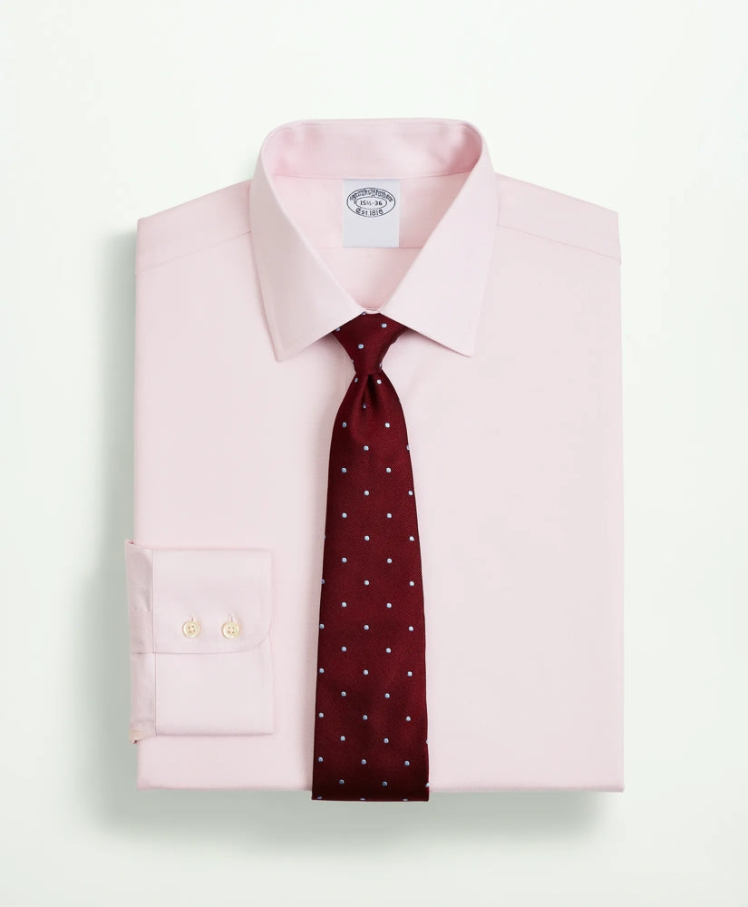 Stretch Supima® Cotton Non-Iron Twill Ainsley Collar Dress Shirt