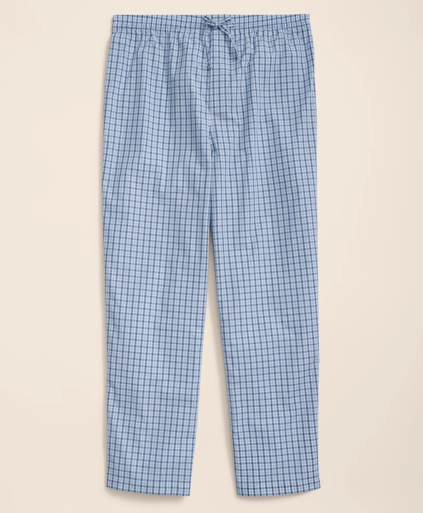 Cotton Broadcloth Gingham Pajamas