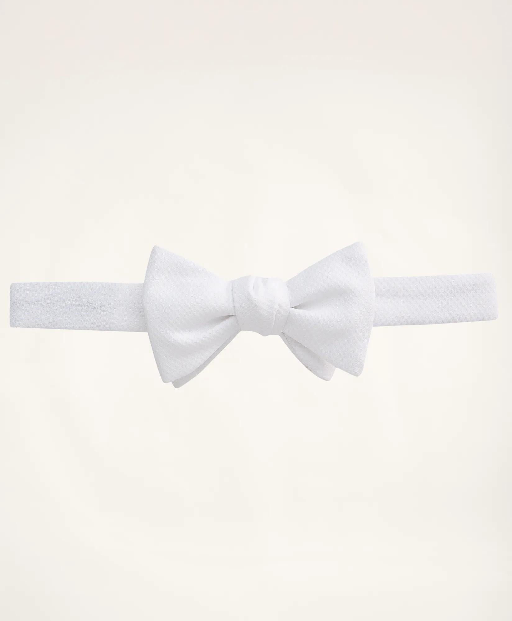 Formal Pique Pre-Tied Bow Tie