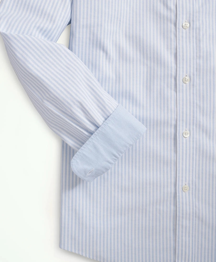 Bengal Stripe Sport Shirt Stretch Non-Iron Oxford Button-Down Collar