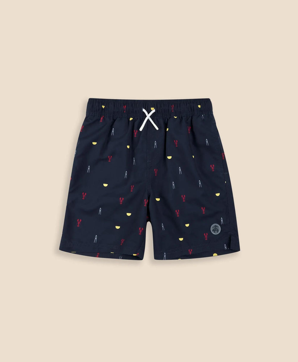 Boys Lobster Bake Swim Trunks