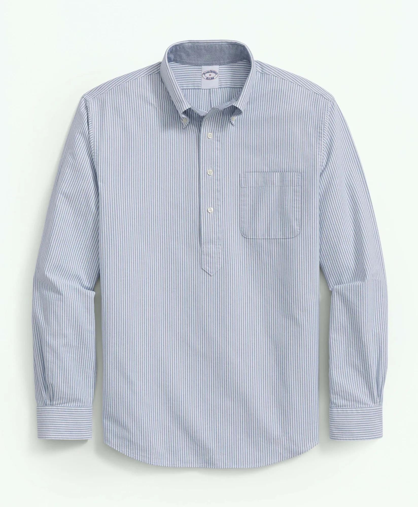 Friday Oxford Shirt Striped Pop-Over