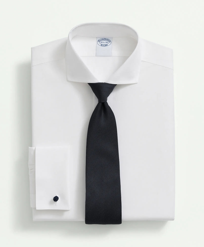 Dress Shirt Stretch Supima® Cotton Broadcloth Londoner Collar