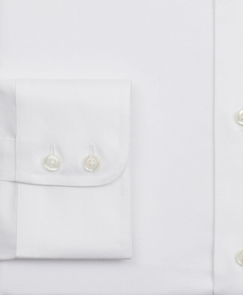 Stretch Supima® Cotton Non-Iron Twill Button-Down Collar Dress Shirt