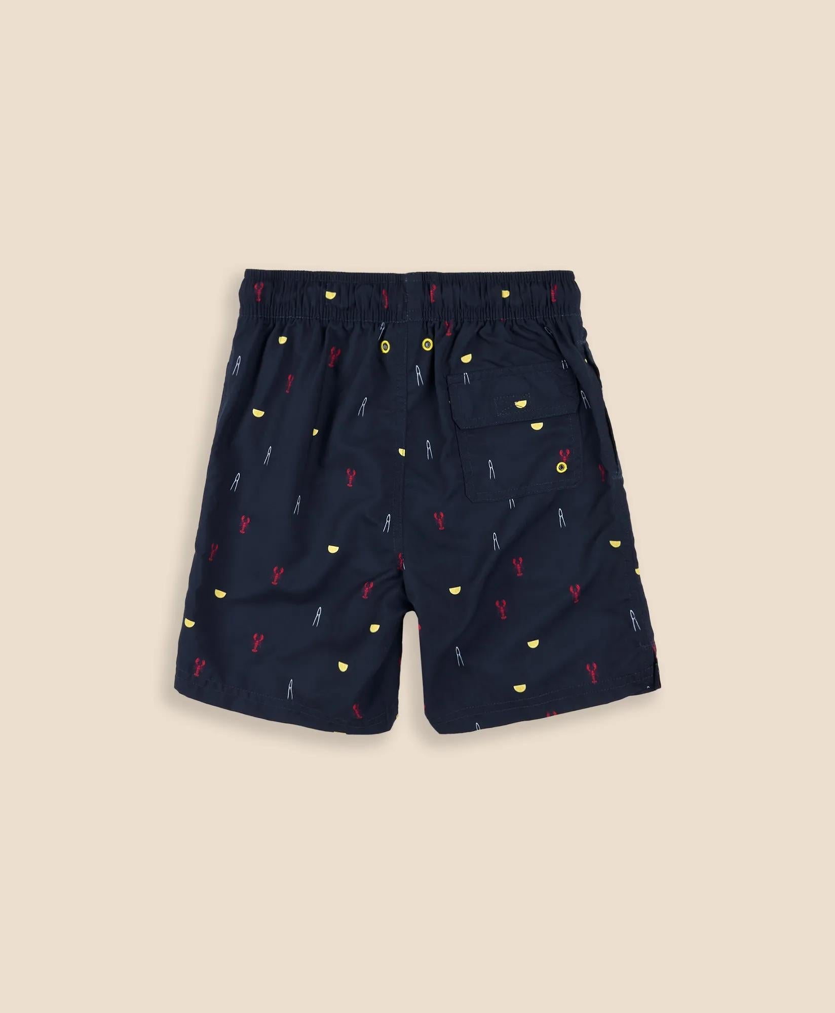 Boys Lobster Bake Swim Trunks