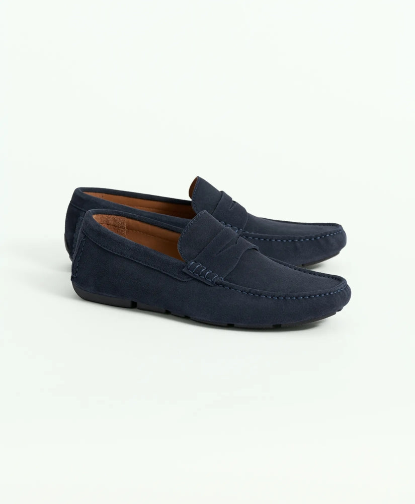 Jefferson Suede Driving Moccasins