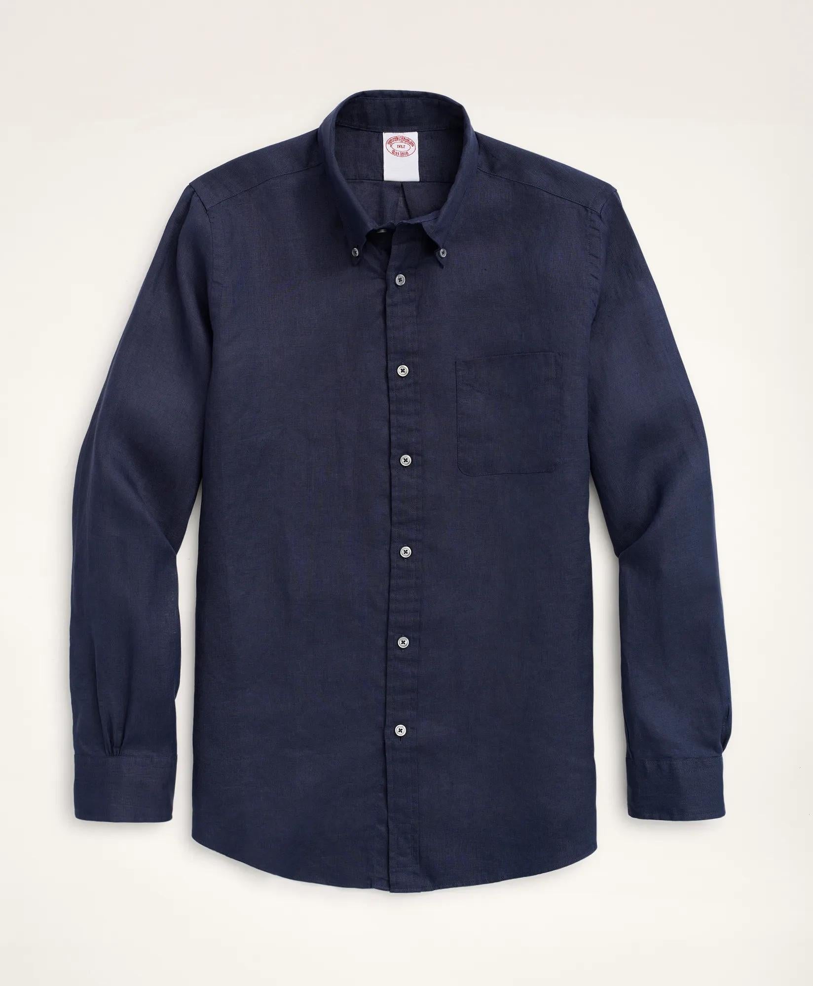 Big & Tall Sport Shirt Irish Linen