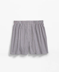 Cotton Broadcloth Tattersall Boxers