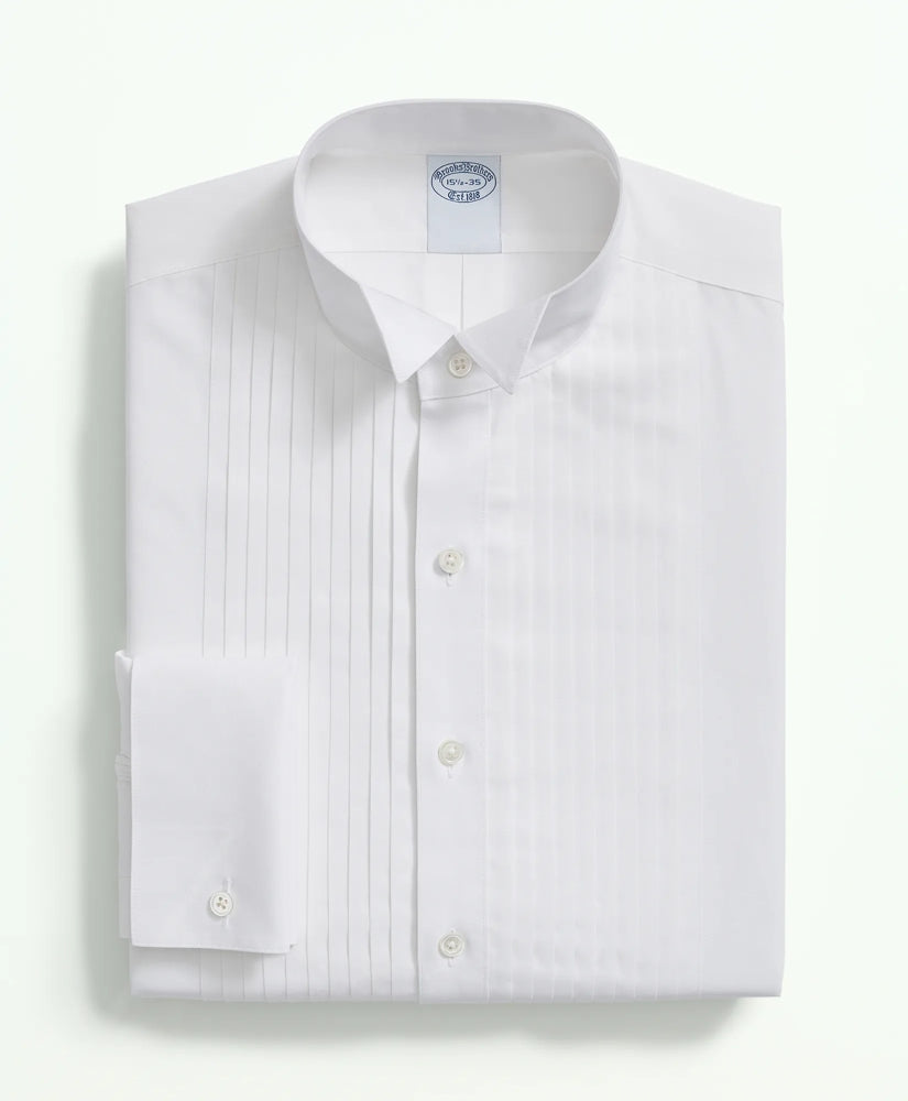 Tuxedo Shirt Stretch Supima® Cotton Broadcloth Wing Collar