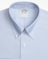 Non-Iron Pinpoint Button-Down Collar Big & Tall Stretch Dress Shirt