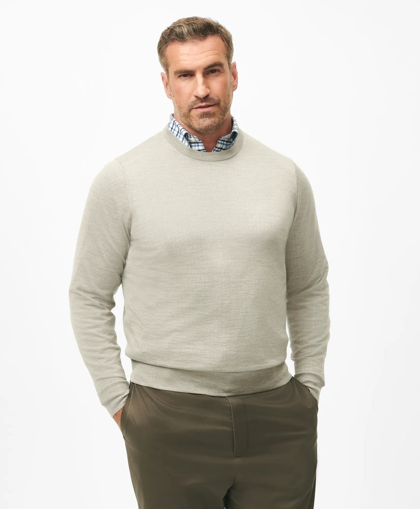 Big & Tall Ultimate Merino Wool Crewneck Sweater