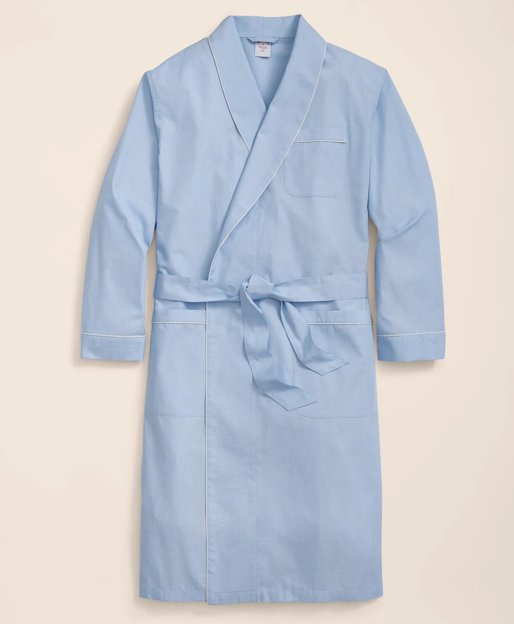 Cotton Broadcloth Robe