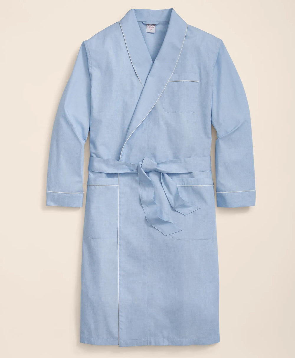 Cotton Broadcloth Robe
