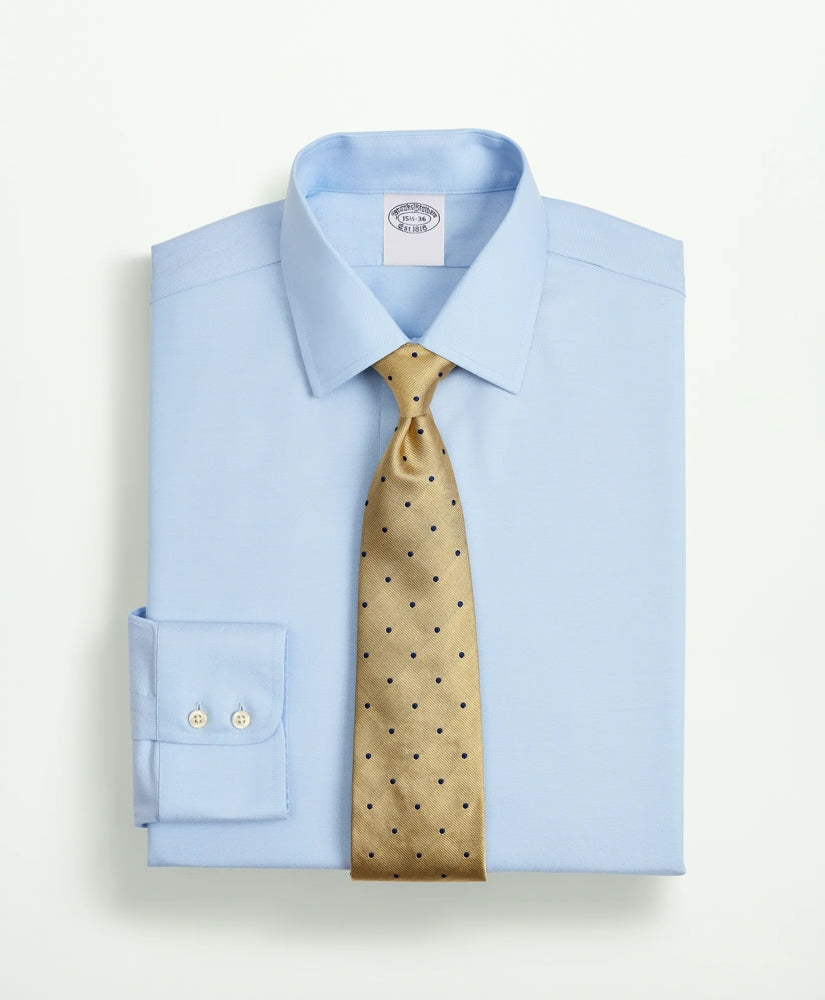 Stretch Supima® Cotton Non-Iron Twill Ainsley Collar Dress Shirt