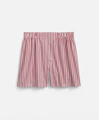 Cotton Broadcloth Butcher-Stripe Boxers