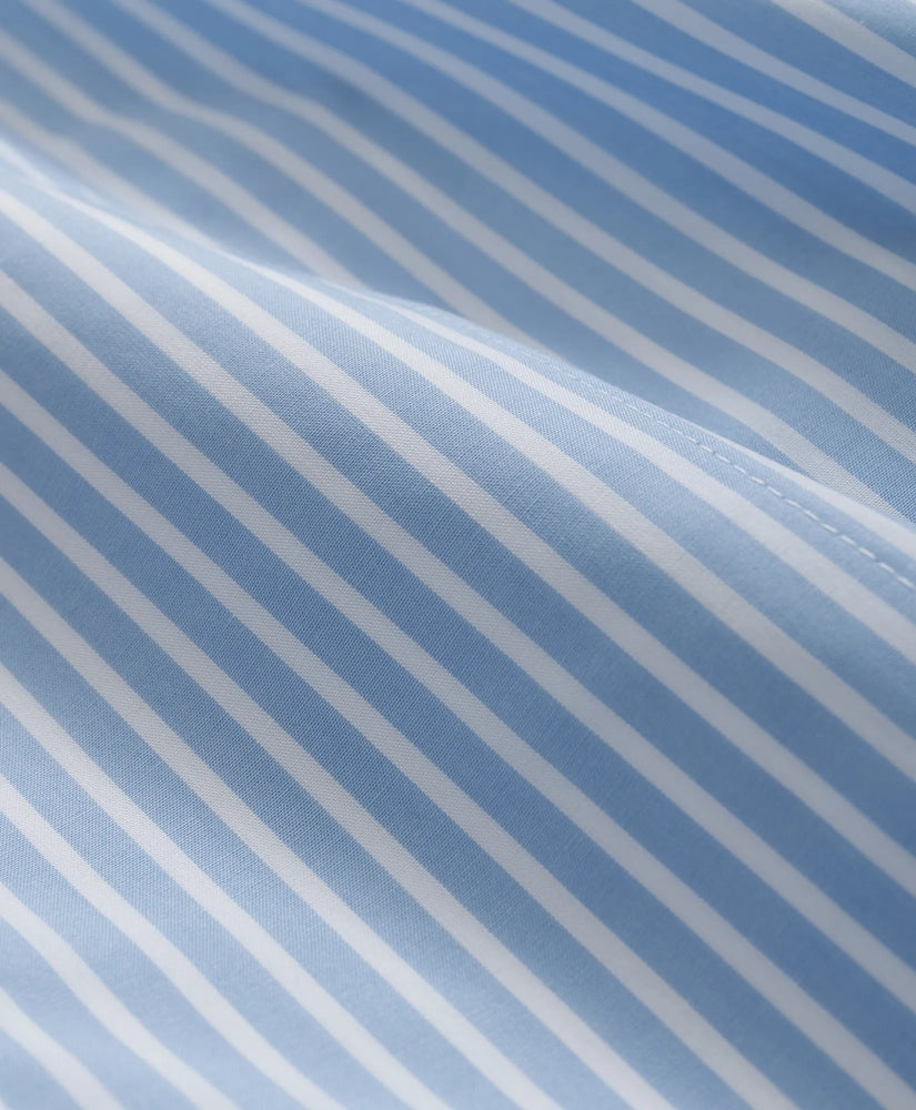 Cotton Broadcloth Bengal Striped Robe