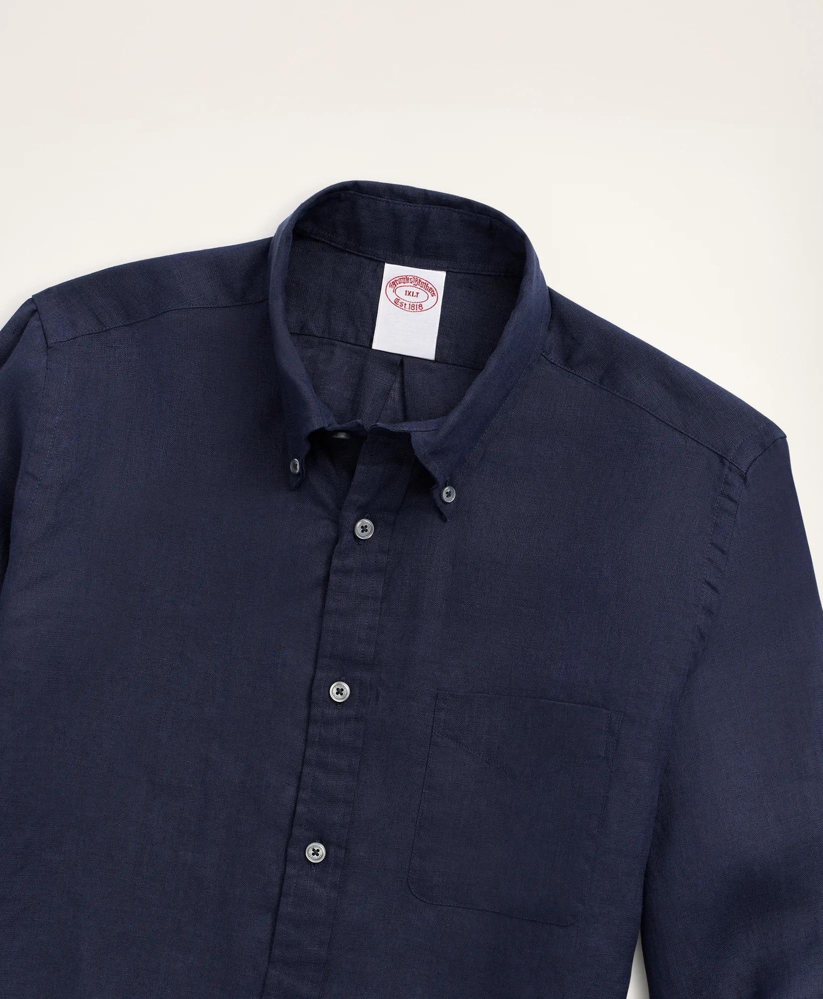 Big & Tall Sport Shirt Irish Linen