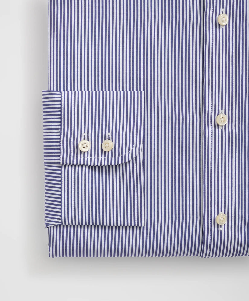 Striped Dress Shirt Brooks Brothers X Thomas Mason® Cotton English Collar