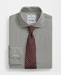 Brooks Brothers X Thomas Mason® Cotton English Collar Striped Dress Shirt