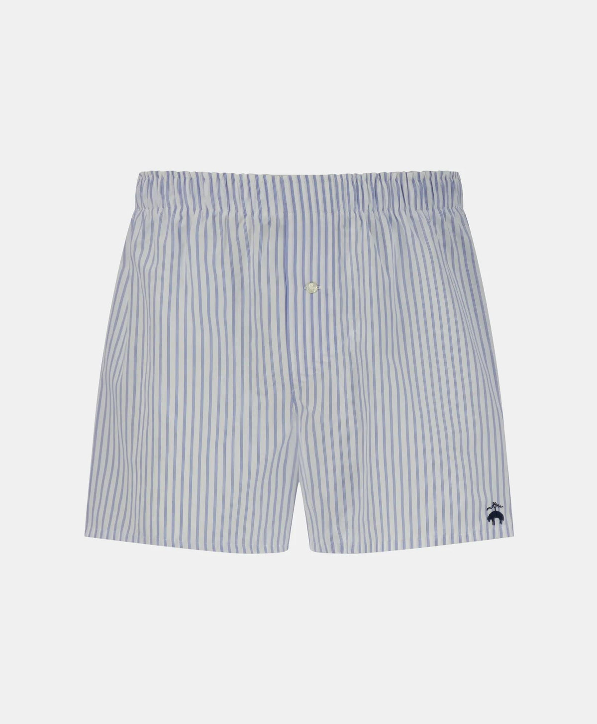 Slim Fit Cotton Broadcloth Striped Boxers