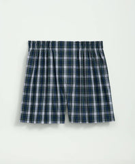 Cotton Poplin Tartan Boxers