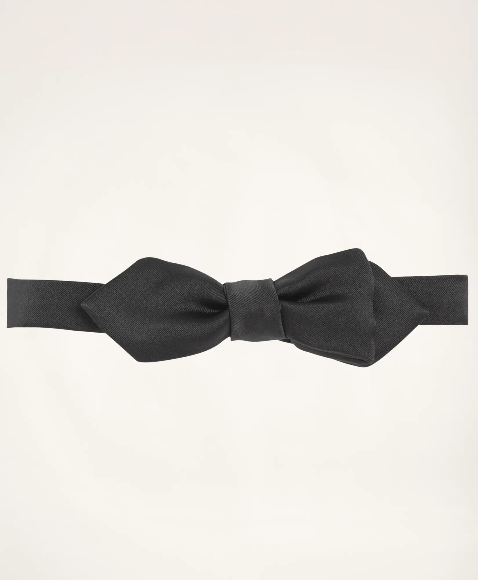 Formal Satin Pointed End Bow Tie