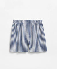 Cotton Broadcloth Butcher-Stripe Boxers