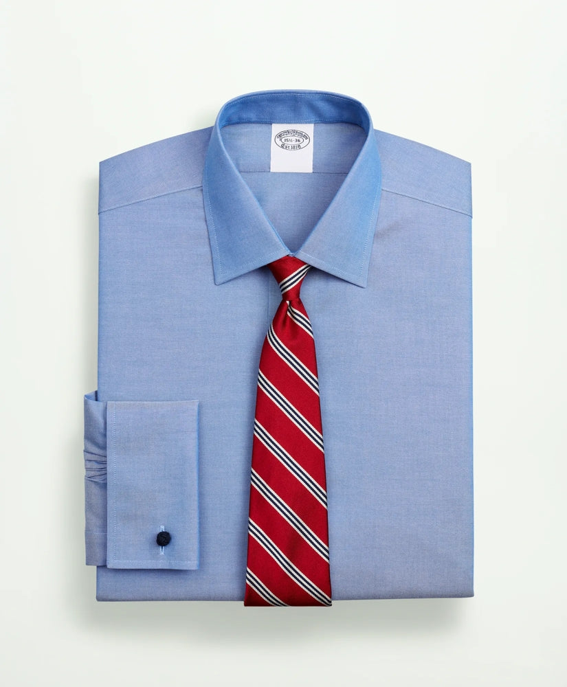 Stretch Supima® Cotton Non-Iron Pinpoint Oxford Ainsley Collar Dress Shirt