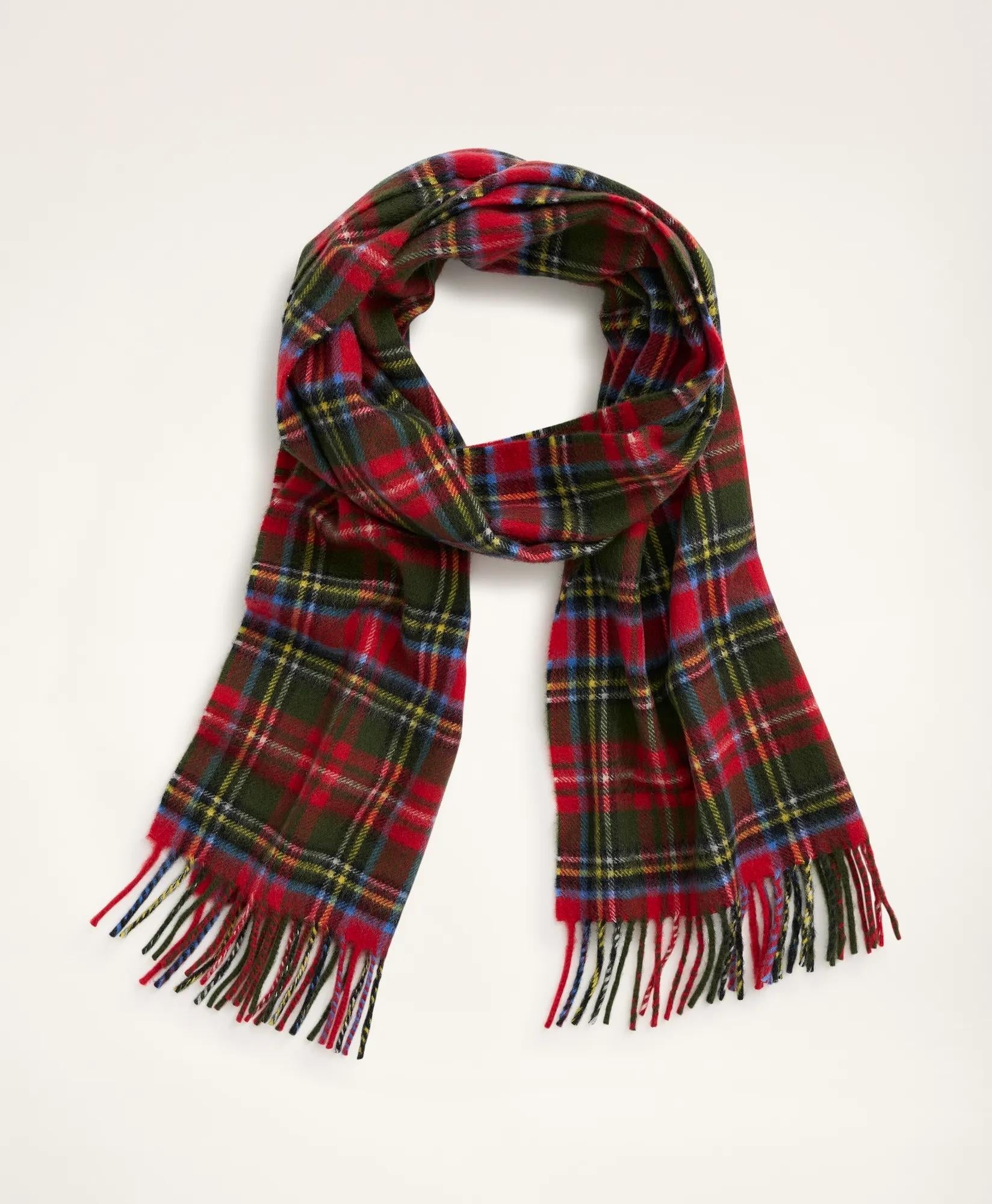 Lambswool Fringed Scarf